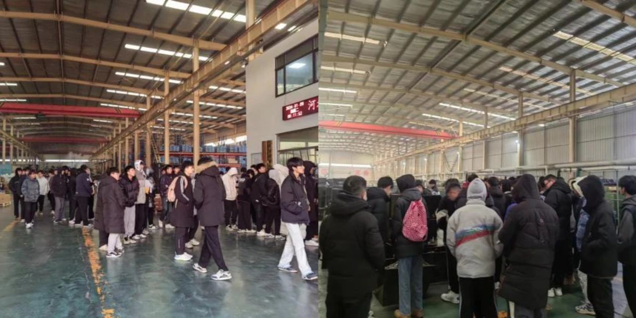 邯鄲職業(yè)技術(shù)學院學生到永年觀摩實習